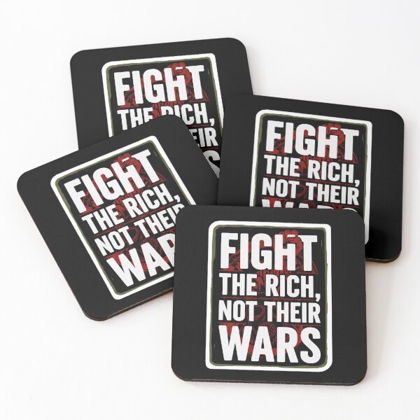 Item preview,  Fight The Rich Not Their Wars designed and sold by Owcomm.