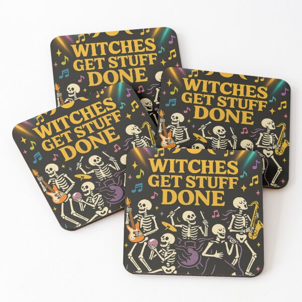 Item preview, Skeleton Rock Band , Funny Halloween Music Design designed and sold by E.D.CH designs..