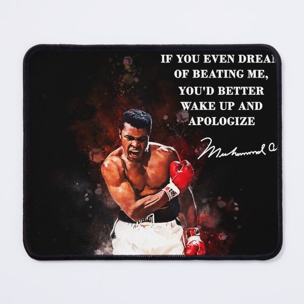 Item preview, Muhammad Ali Quote designed and sold by Altaf Aji.
