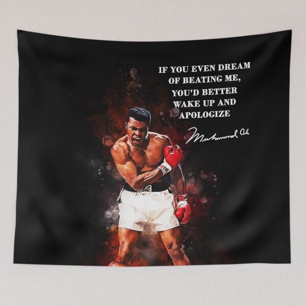 Item preview, Muhammad Ali Quote designed and sold by Altaf Aji.