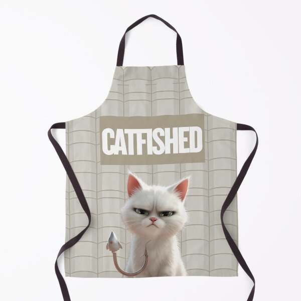 Item preview, Catfished - Cat with a Fishing Hook designed and sold by Furever Designs.