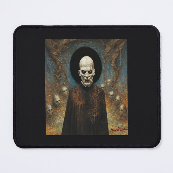 Item preview, "Spectral Priest: Attila Csihar's Theatrical Nightmare in Black Metal" designed and sold by Artisticanvas.