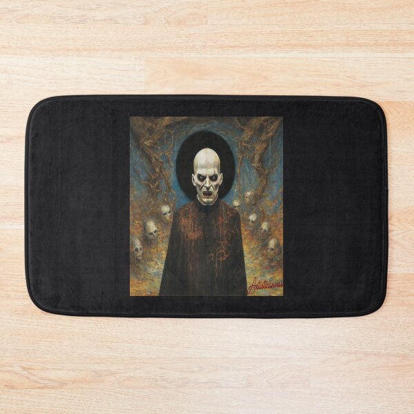 Item preview, "Spectral Priest: Attila Csihar's Theatrical Nightmare in Black Metal" designed and sold by Artisticanvas.
