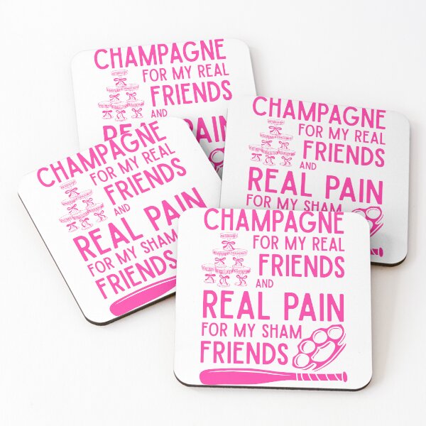 Item preview, Champagne for my Real Friends  designed and sold by UNK-Fatigues.