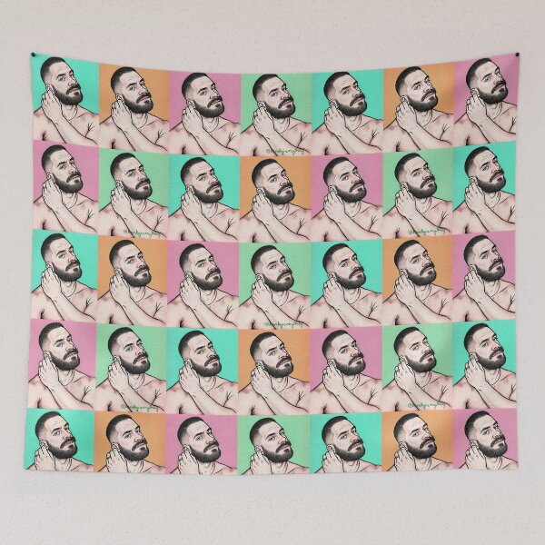 Item preview, Bold and Bearded (2x2) III designed and sold by Hunkyismything.