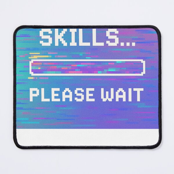 Item preview, Loading Adulting Skills... Please Wait – Y2K Glitch Design designed and sold by #Adulting Central.