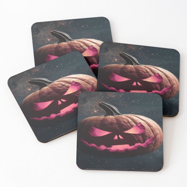 Item preview, Celestial Floating Pumpkin Head - Spooky Halloween Art designed and sold by shaang.
