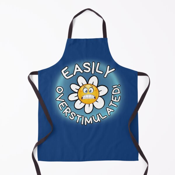 Item preview, ADHD Easily Overstimulated daisy flower Frit-Tees designed and sold by Shean Fritts.