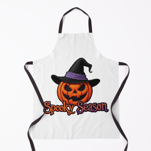 Item preview, Spooky Season Pumpkin Embroidered Patch designed and sold by Nacho Average Designs.