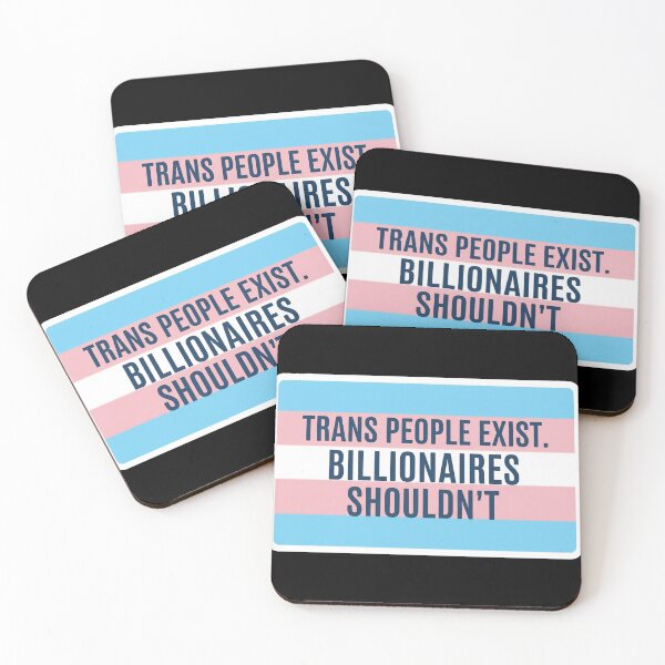 Item preview, Trans People Exist Billionaires Shouldn't Flag designed and sold by Owcomm.