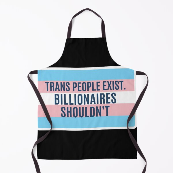 Item preview, Trans People Exist Billionaires Shouldn't Flag designed and sold by Owcomm.