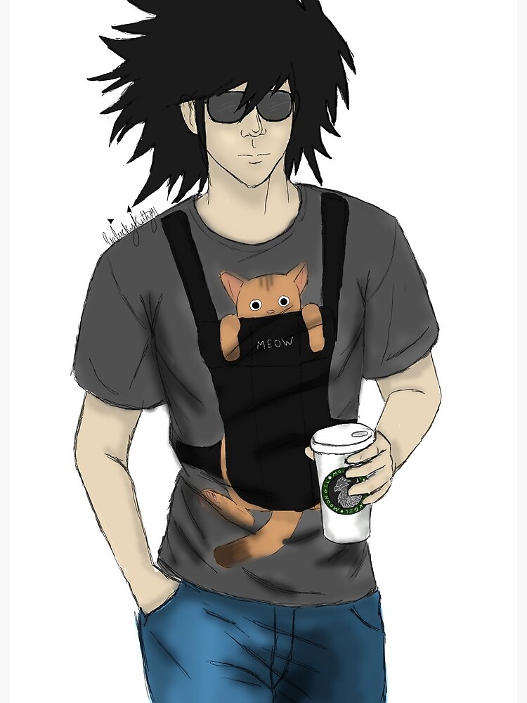Messy Hair Don T Care Art Board Print By Unluckykitty41 Redbubble