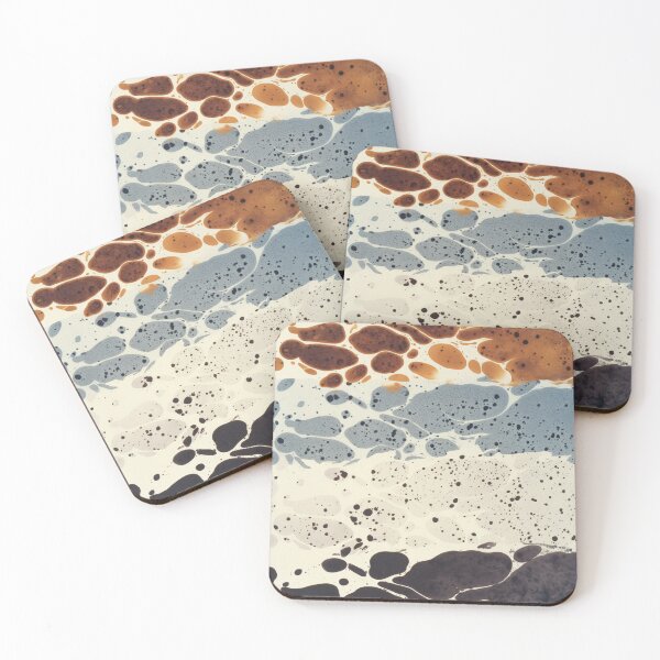 Item preview, Terrazzo Neutrals - Speckled Stone Chips in Warm Earth Tones designed and sold by trajeado14.