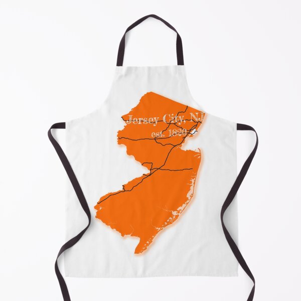 Item preview, Jersey City, NJ [Orange] designed and sold by PhilbonianDezin.