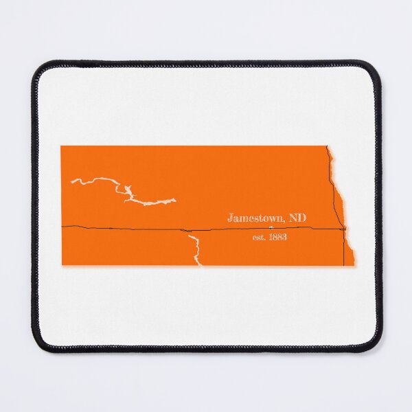 Item preview, Jamestown, ND [Orange] designed and sold by PhilbonianDezin.