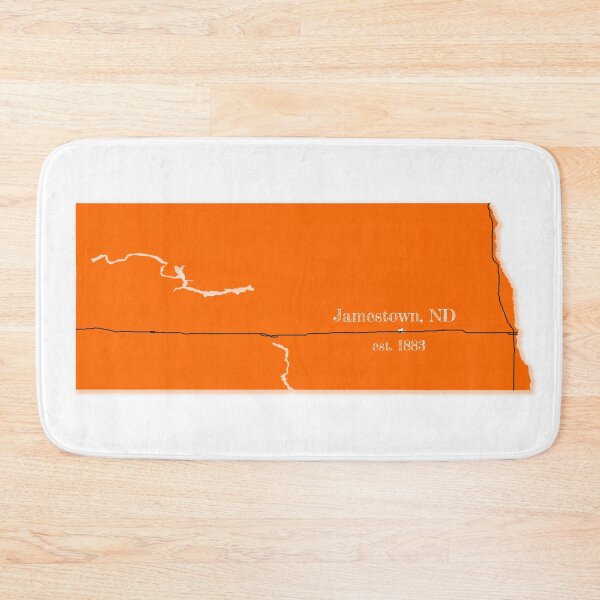 Item preview, Jamestown, ND [Orange] designed and sold by PhilbonianDezin.