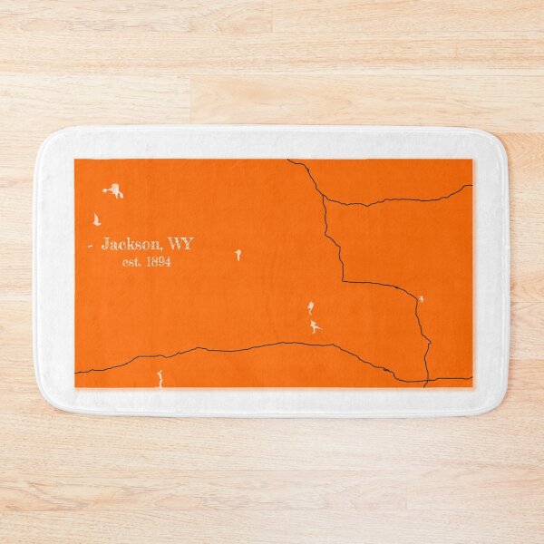 Artikelvorschau, Jackson, WY [Orange] entworfen und verkauft von PhilbonianDezin.