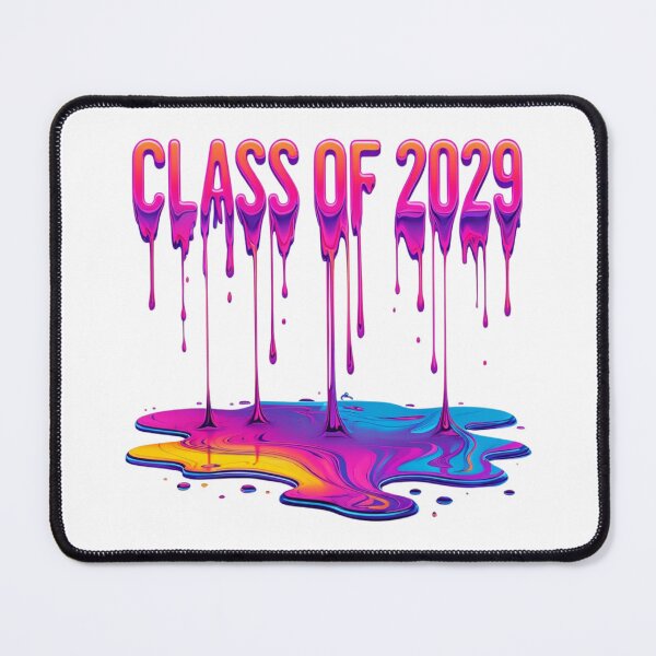 Item preview, Class of 2029 Neon Drip Graduation Design designed and sold by PixelExpressStudio.