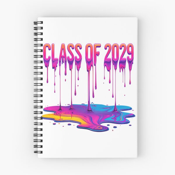 Item preview, Class of 2029 Neon Drip Graduation Design designed and sold by PixelExpressStudio.