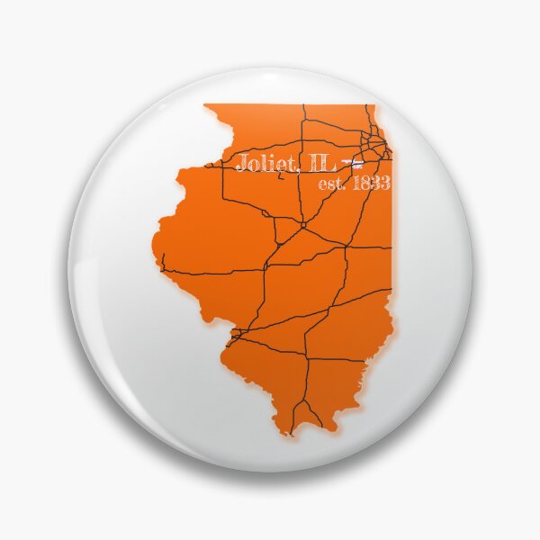 Item preview, Joliet, IL [Orange] designed and sold by PhilbonianDezin.