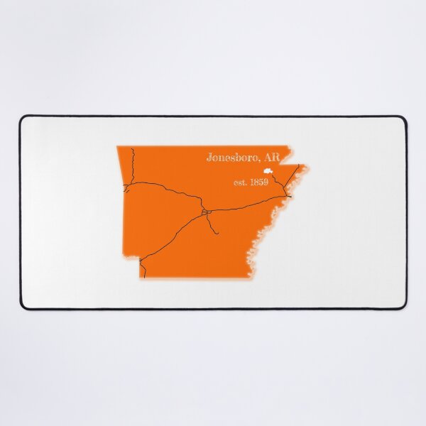 Item preview, Jonesboro, AR [Orange] designed and sold by PhilbonianDezin.