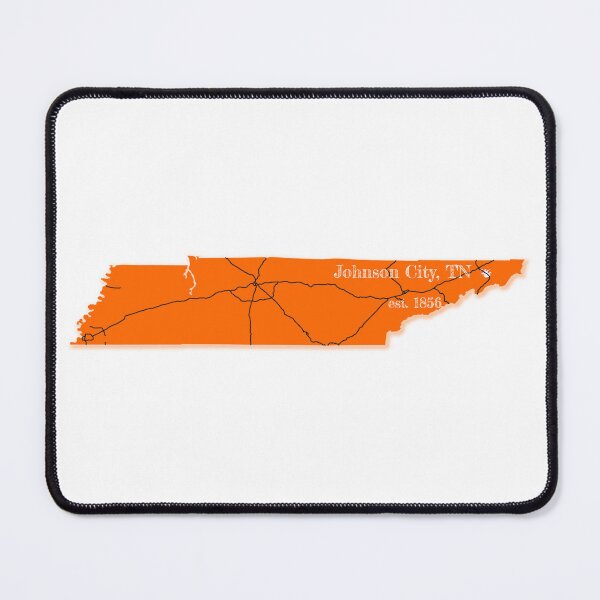 Item preview, Johnson City, TN [Orange] designed and sold by PhilbonianDezin.