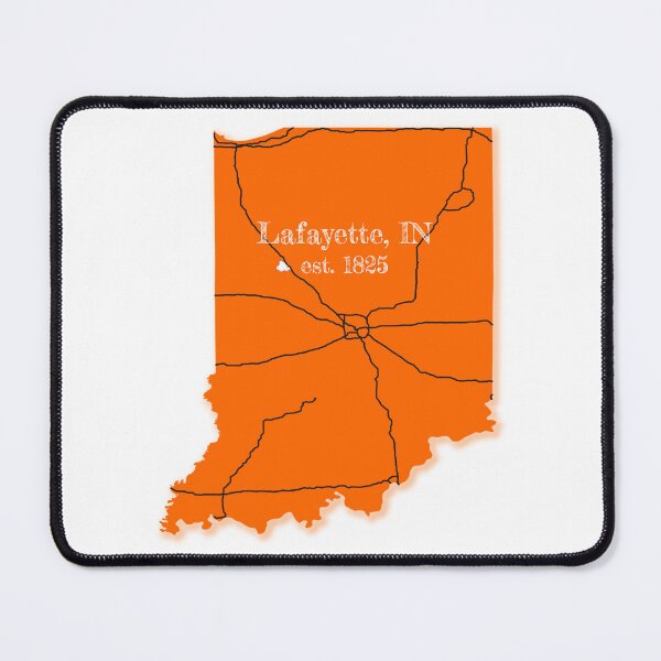 Item preview, Lafayette, IN [Orange] designed and sold by PhilbonianDezin.
