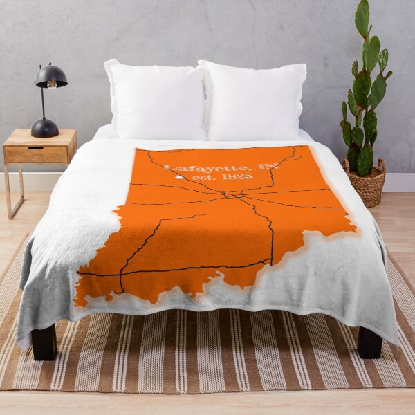 Item preview, Lafayette, IN [Orange] designed and sold by PhilbonianDezin.