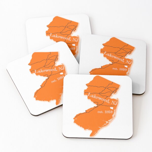 Item preview, Lakewood, NJ [Orange] designed and sold by PhilbonianDezin.