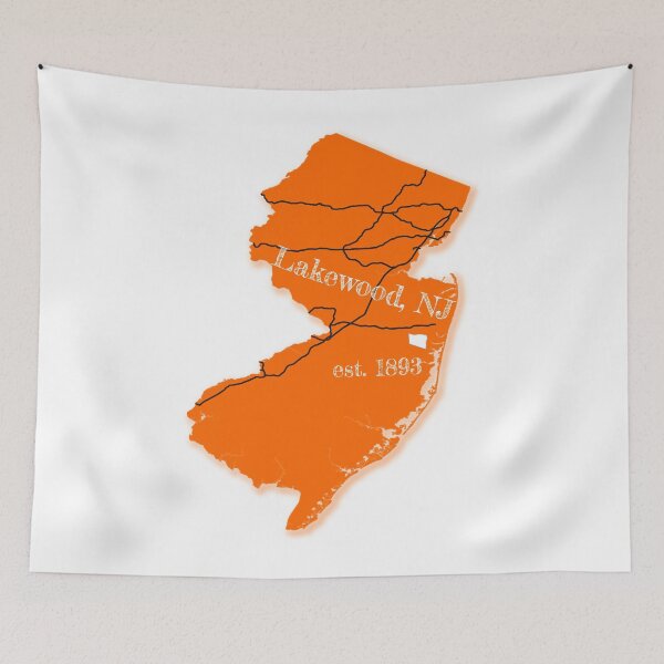 Item preview, Lakewood, NJ [Orange] designed and sold by PhilbonianDezin.