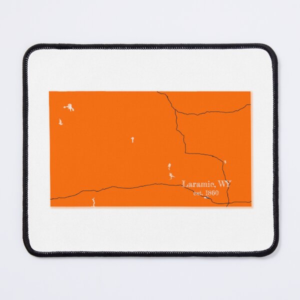Item preview, Laramie, WY [Orange] designed and sold by PhilbonianDezin.