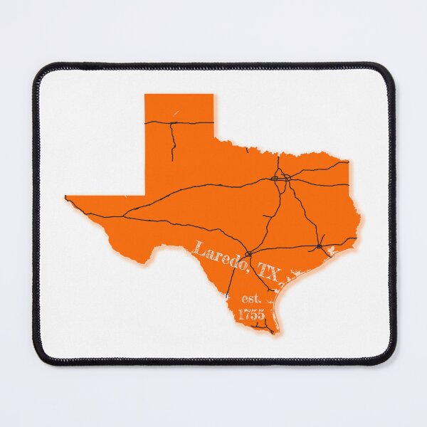Item preview, Laredo, TX [Orange] designed and sold by PhilbonianDezin.