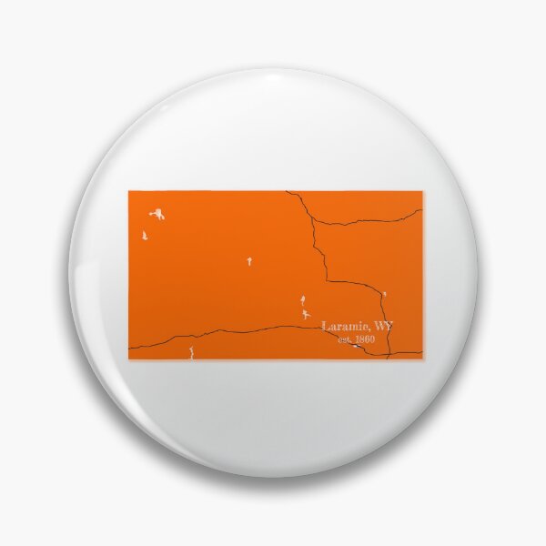 Item preview, Laramie, WY [Naranja] designed and sold by PhilbonianDezin.