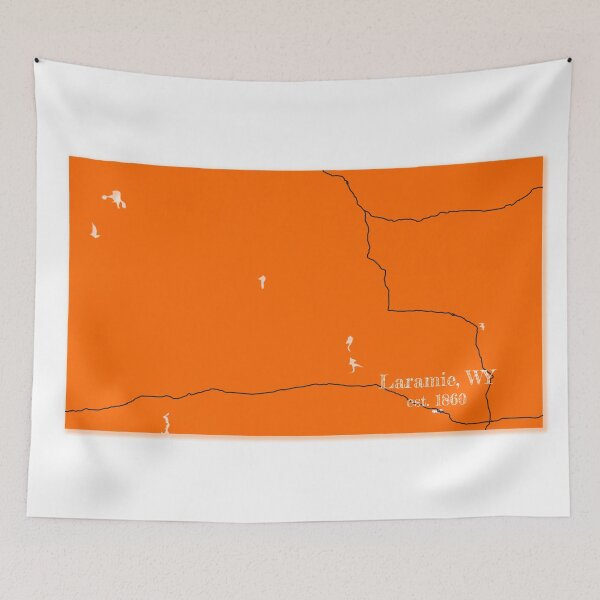 Item preview, Laramie, WY [Orange] designed and sold by PhilbonianDezin.
