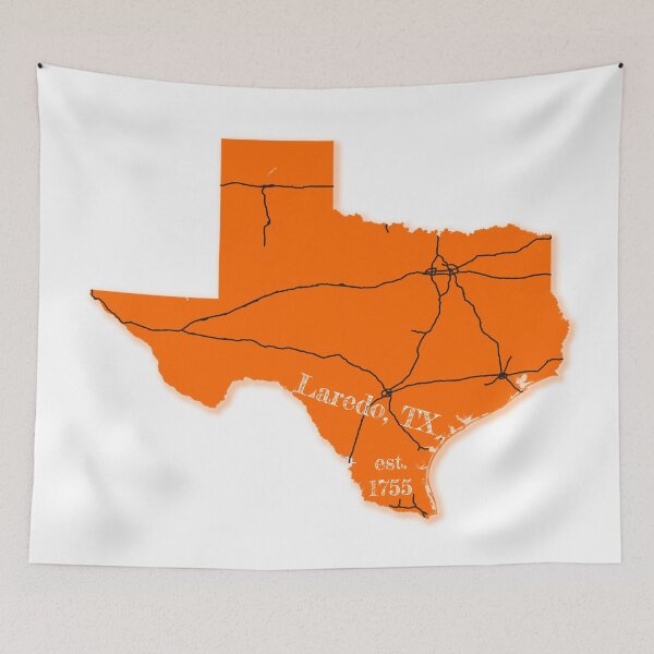 Item preview, Laredo, TX [Orange] designed and sold by PhilbonianDezin.