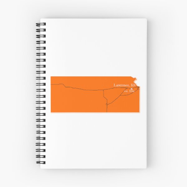 Item preview, Lawrence, KS [Orange] designed and sold by PhilbonianDezin.