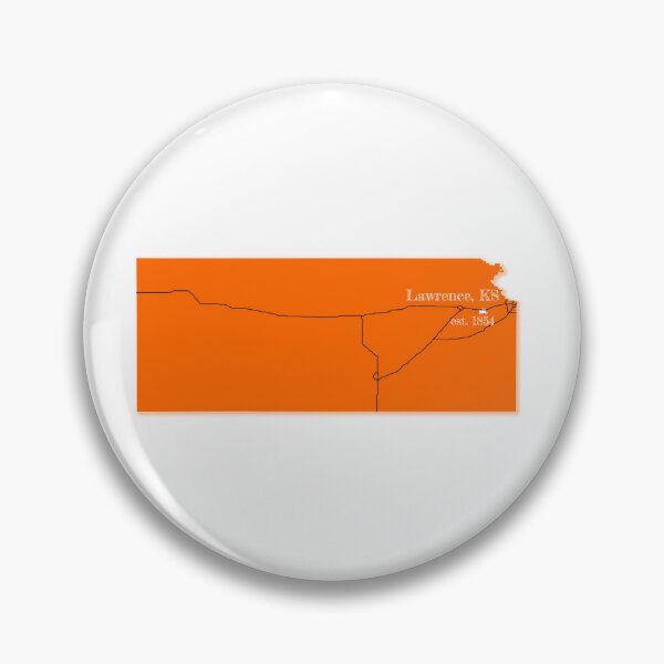 Item preview, Lawrence, KS [Orange] designed and sold by PhilbonianDezin.