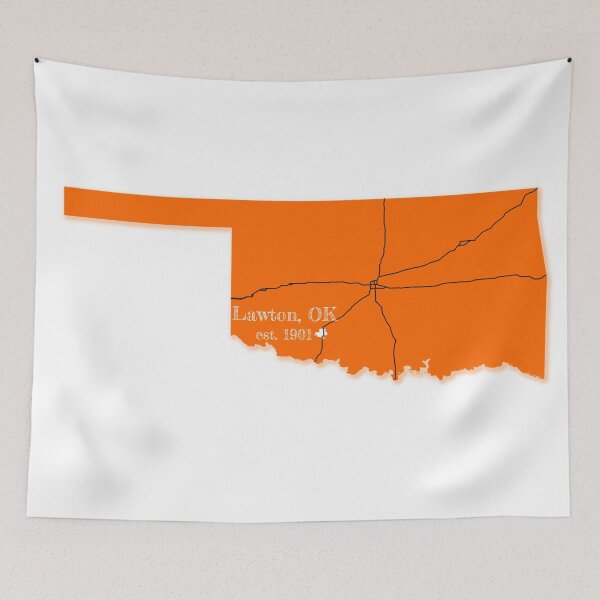 Item preview, Lawton, OK [Orange] designed and sold by PhilbonianDezin.