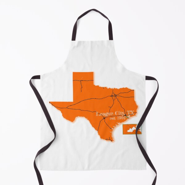 Item preview, League City, TX [Orange] designed and sold by PhilbonianDezin.