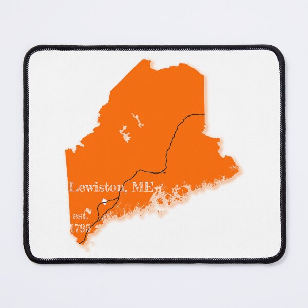 Item preview, Lewiston, ME [Orange] designed and sold by PhilbonianDezin.