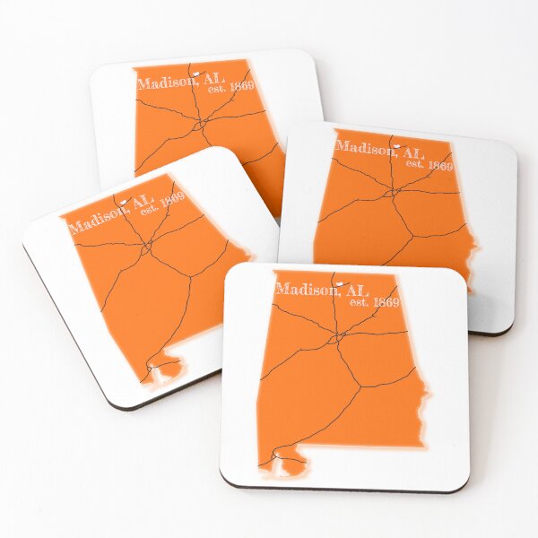 Item preview, Madison, AL [Orange] designed and sold by PhilbonianDezin.