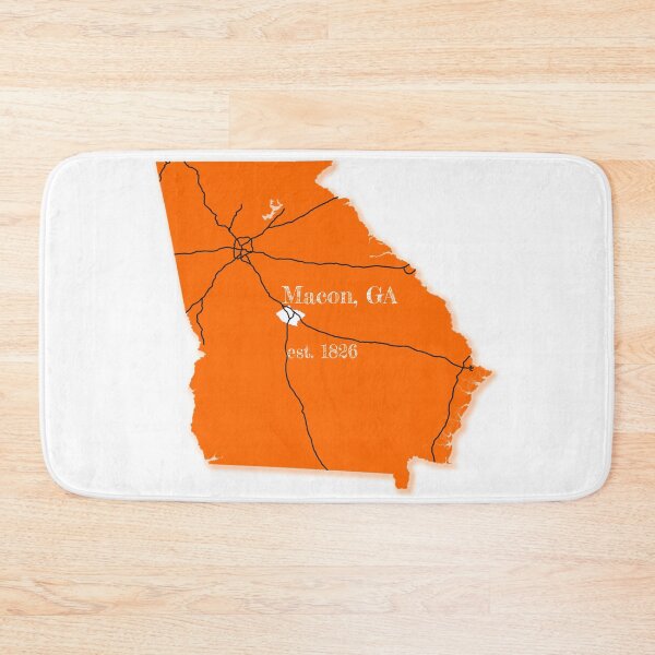 Item preview, Macon, GA [Orange] designed and sold by PhilbonianDezin.