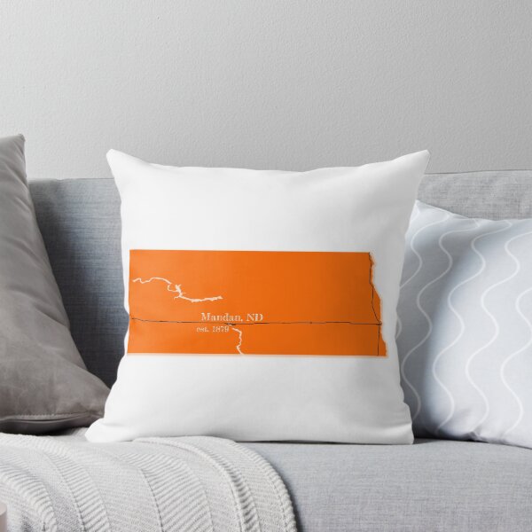 Item preview, Mandan, ND [Orange] designed and sold by PhilbonianDezin.