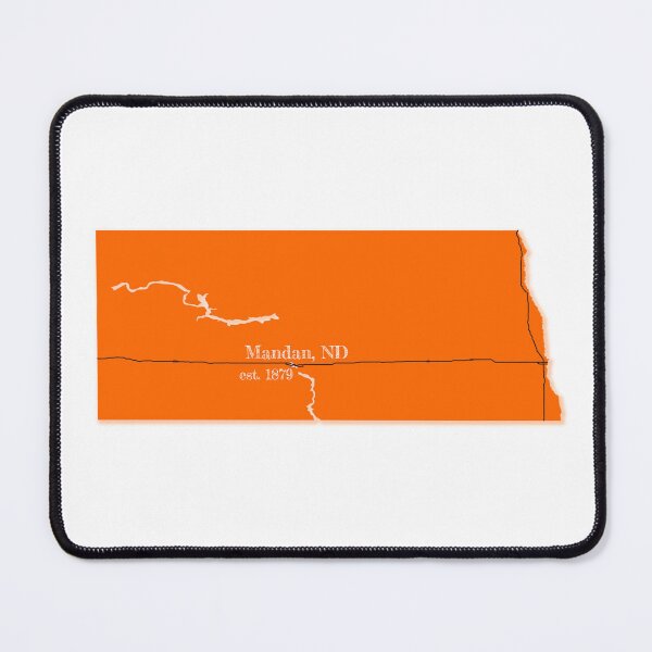 Item preview, Mandan, ND [Orange] designed and sold by PhilbonianDezin.