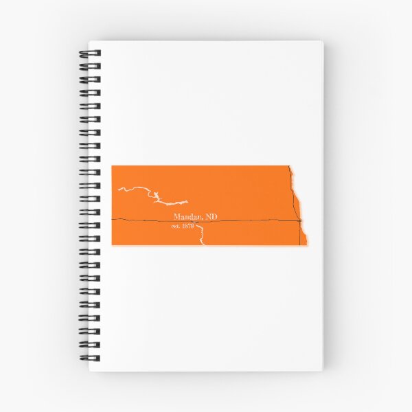 Item preview, Mandan, ND [Orange] designed and sold by PhilbonianDezin.