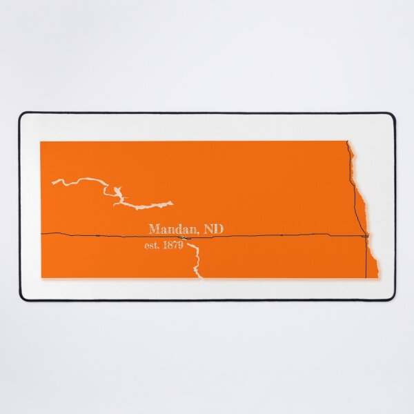 Item preview, Mandan, ND [Orange] designed and sold by PhilbonianDezin.