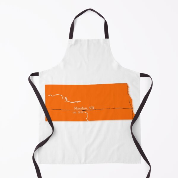 Item preview, Mandan, ND [Orange] designed and sold by PhilbonianDezin.
