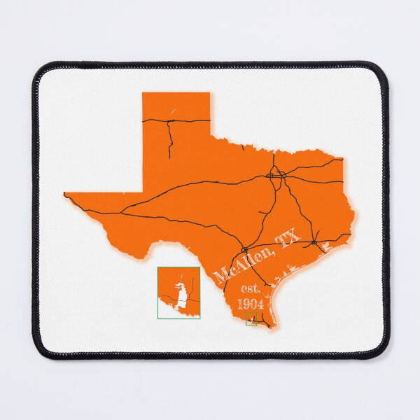 Item preview, McAllen, TX [Orange] designed and sold by PhilbonianDezin.