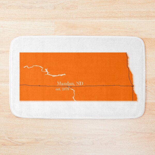 Item preview, Mandan, ND [Orange] designed and sold by PhilbonianDezin.
