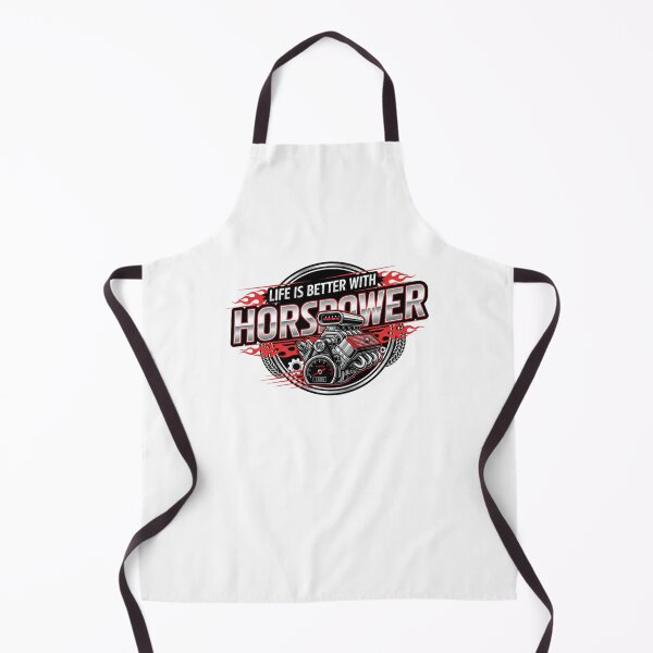 Item preview, Life Is Better With Horsepower Car Engine – Funny Car Enthusiast Gift designed and sold by LuxeGraphix.